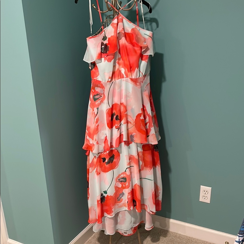 🌺NWT!! Floral Layered Maxi Dress